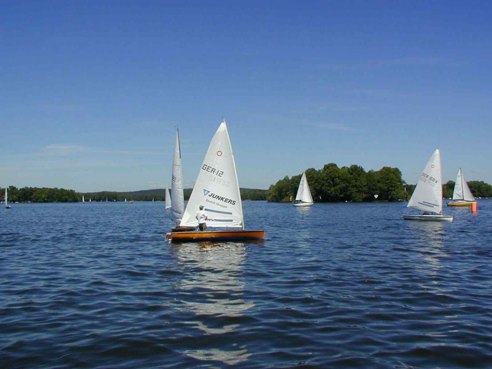 Leichtwetter auf dem Langen See