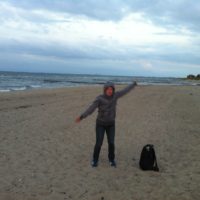 Am Strand von Graswarder