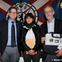 Die Goldmedaillengewinner Christine und Thomas Umpfenbach