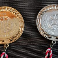 Gold- und Silbermedaille